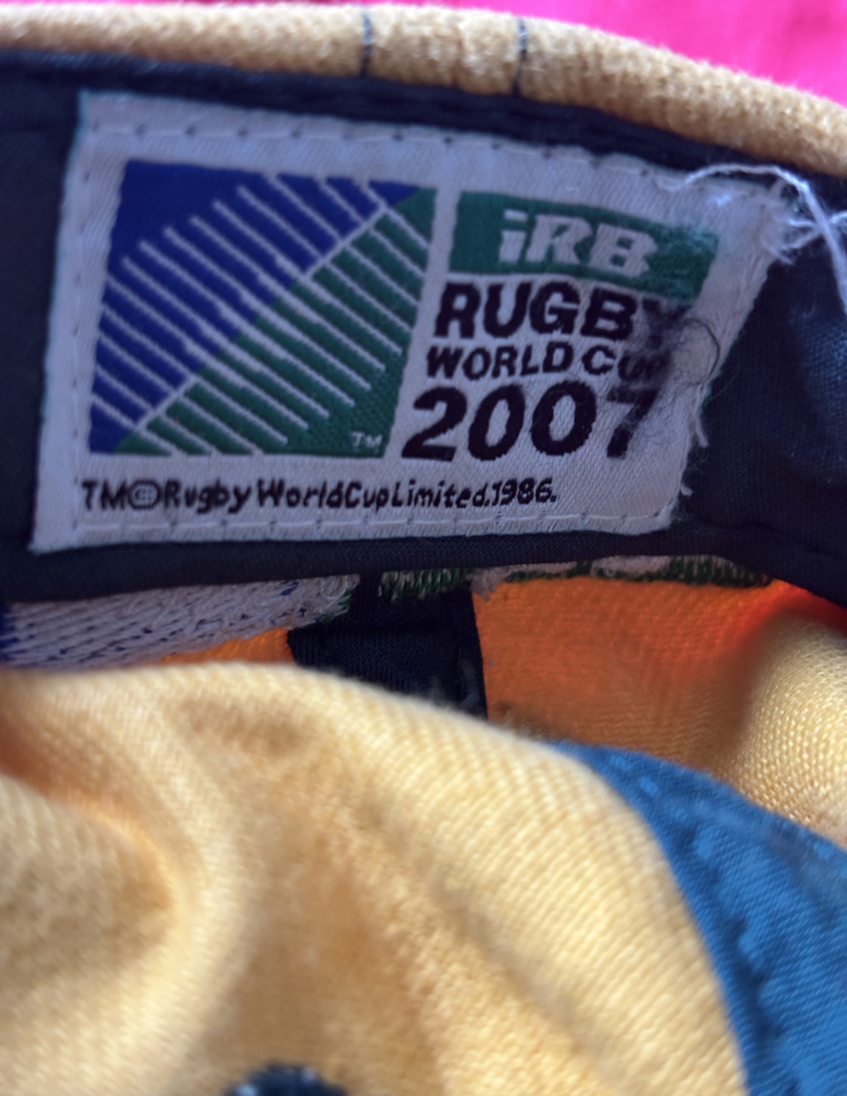 Springbok Cap Embroidery World Champions 1995 2007 SA Rugby Original