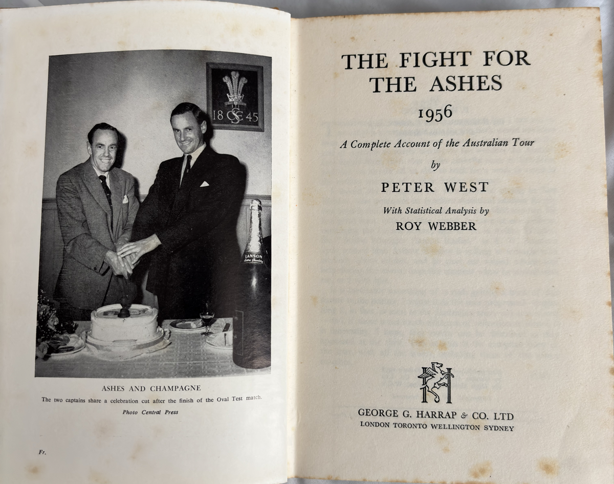 Old Cricket Books 1955 x 2 & 1956 Rare Collection