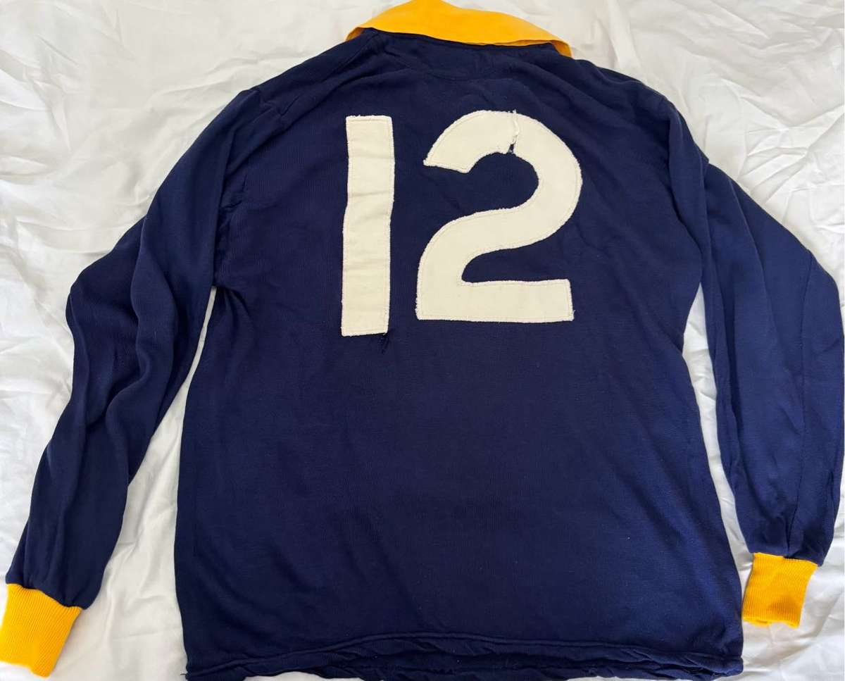 Old School Rugby Jersey Long Sleeve size 40/102 Number 12
