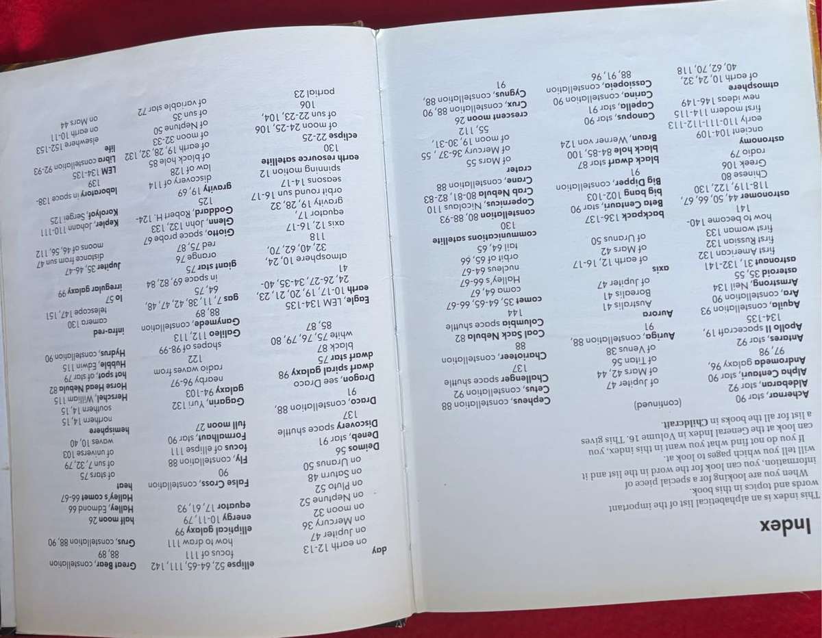 Childcraft The Universe 1988 Edition Rare Collectable Amazing Illustrations