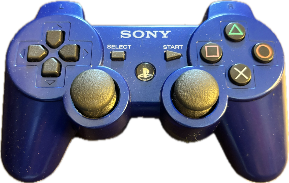 PS3 Wireless Controller Blue no cable