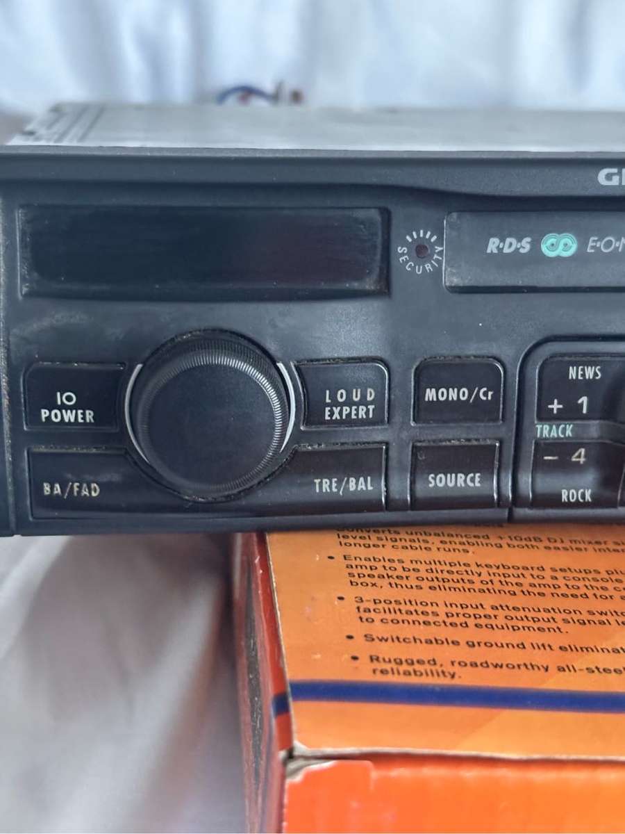 Grundig 5101 RDS Infomat German Cars Radio Vintage
