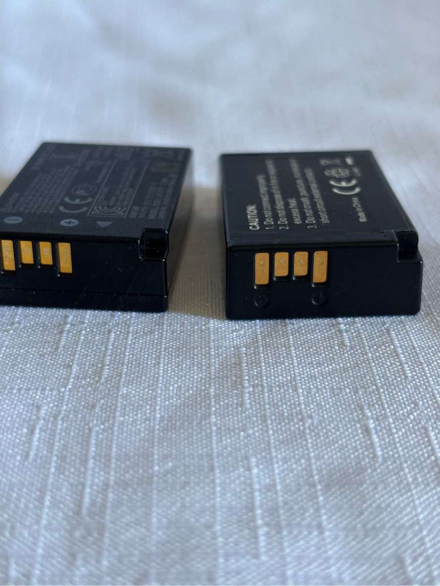 Canon LP E17 Lithium Ion batteries Two available