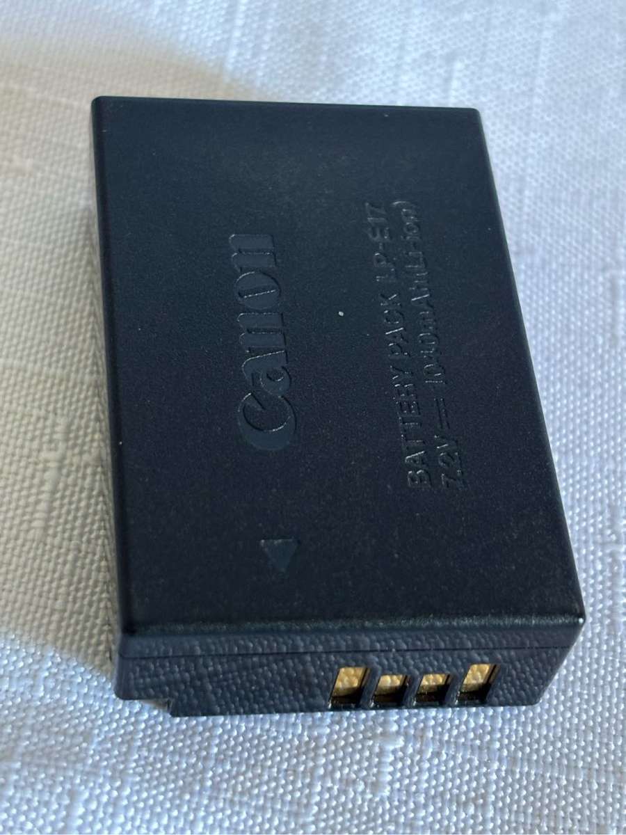Canon LP E17 Lithium Ion batteries Two available