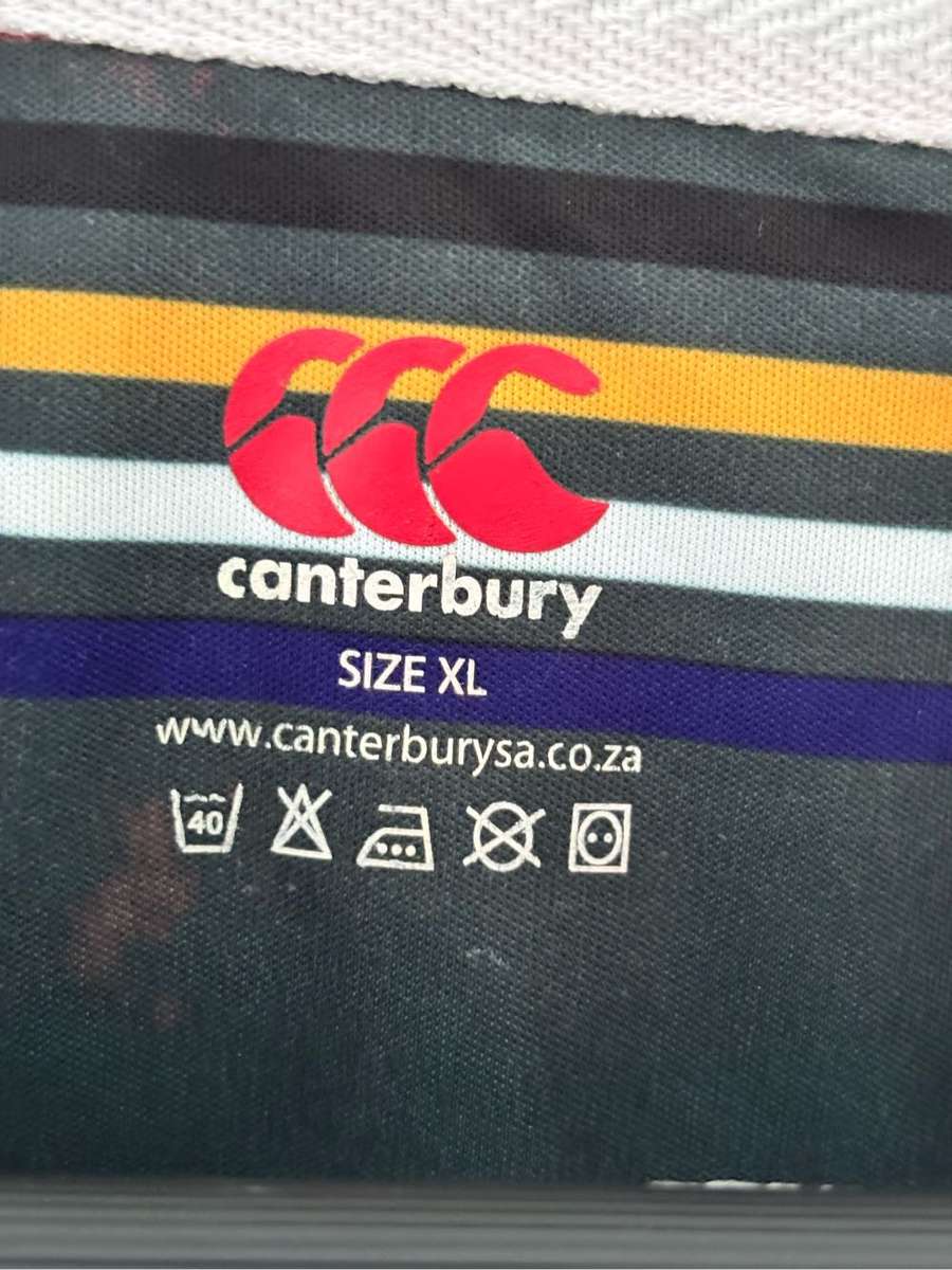 Rugby World Cup 2011 Canterbury Jersey Limited 1995/ 2007 on arm XL
