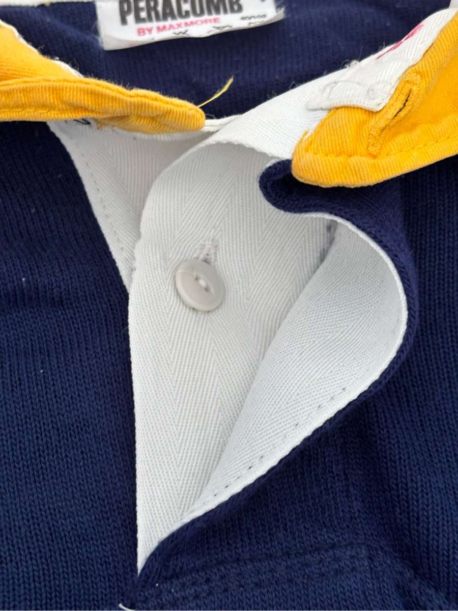 Old School Rugby Jersey Long Sleeve size 40/102 Number 12