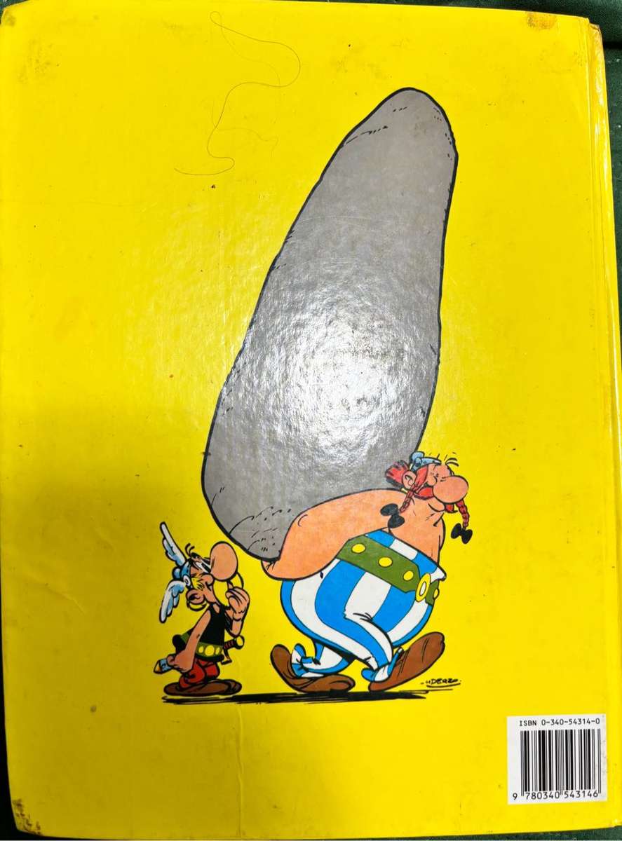 Asterix Two Hardcover Omnibus Comic Books Vintage Rare