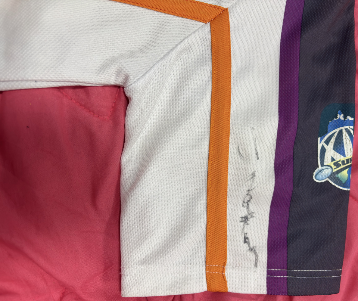 Signed Cheetas Rugby Canterbury Shirt size Large