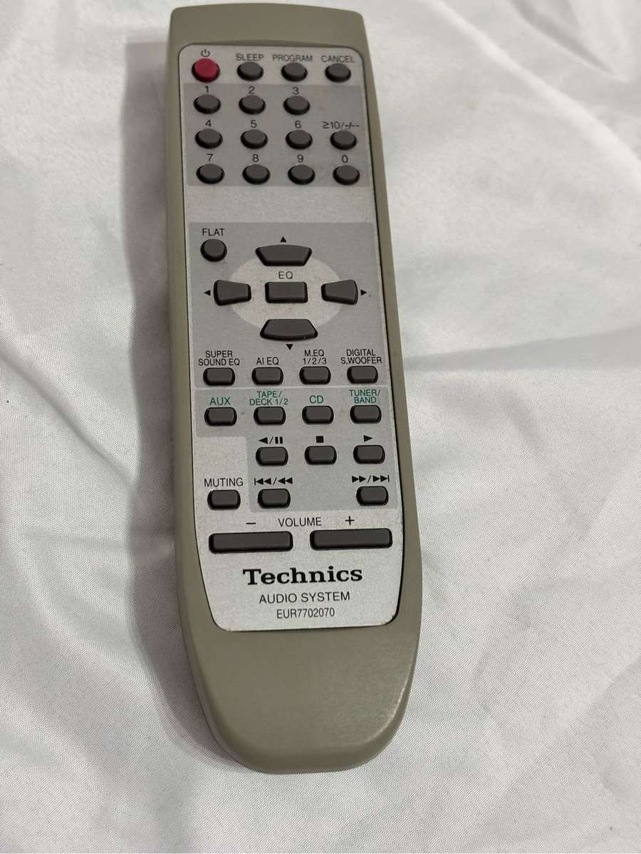 Technics Audio System EUR7702070 Remote Control