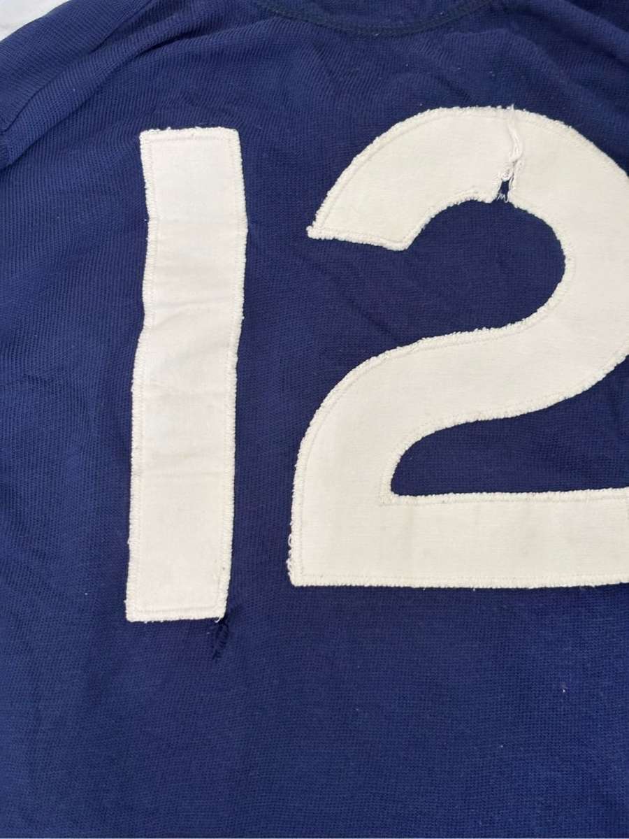 Old School Rugby Jersey Long Sleeve size 40/102 Number 12