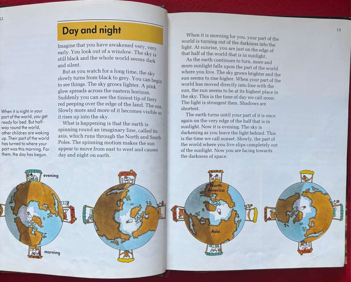 Childcraft The Universe 1988 Edition Rare Collectable Amazing Illustrations