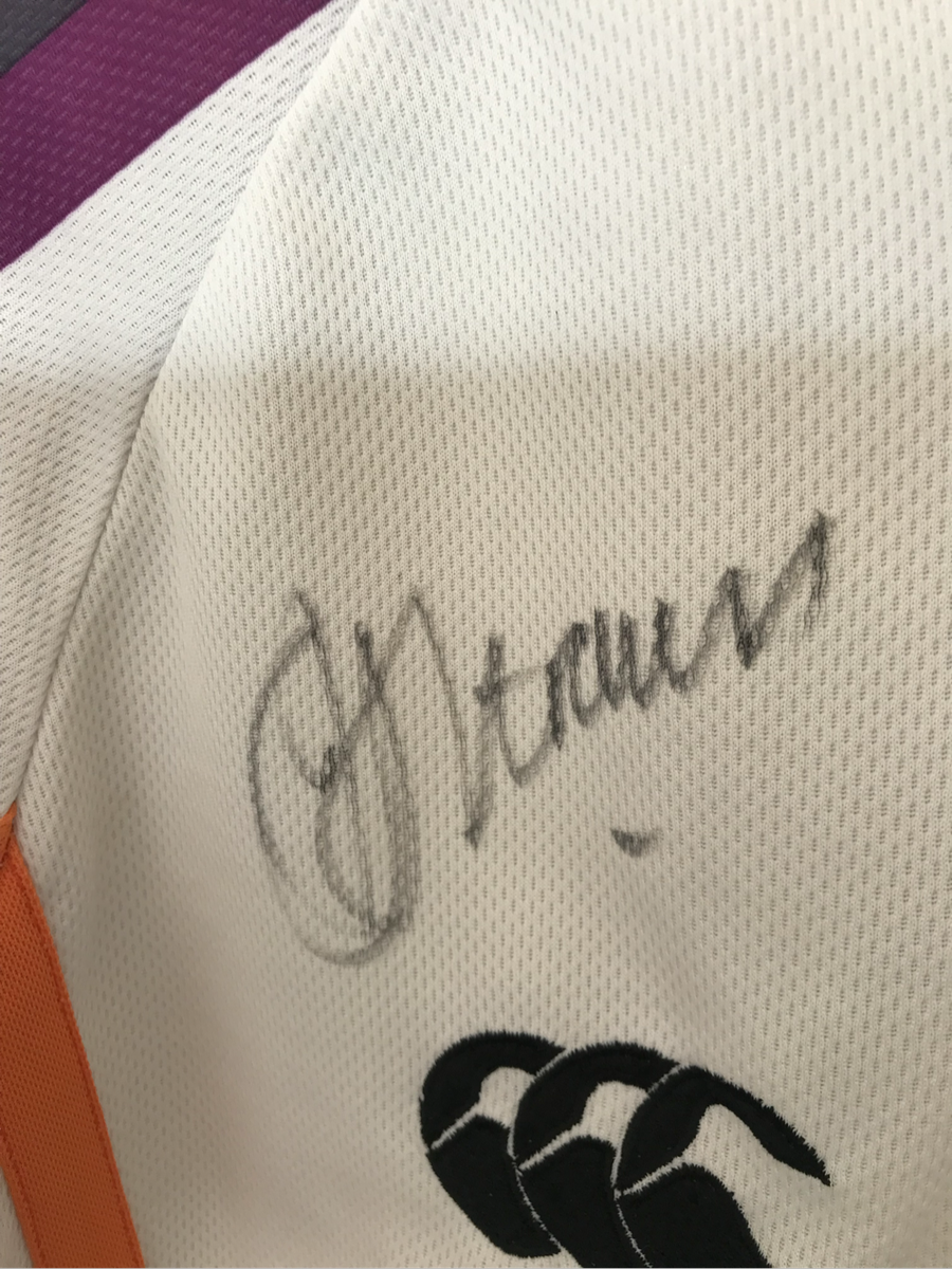 Signed Cheetas Rugby Canterbury Shirt size Large