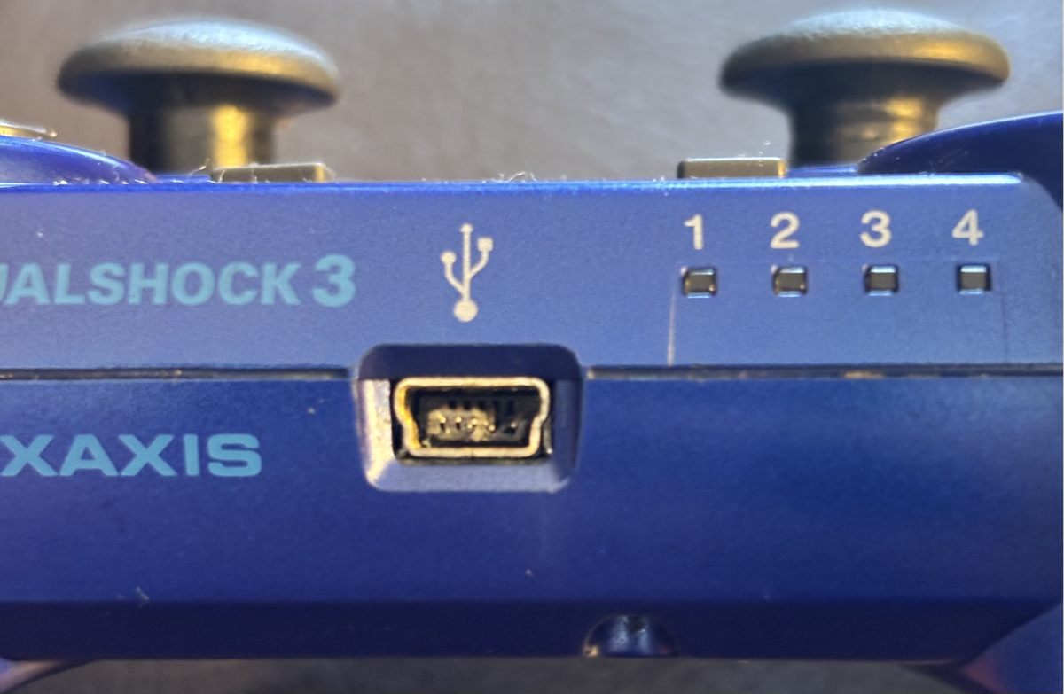 PS3 Wireless Controller Blue no cable