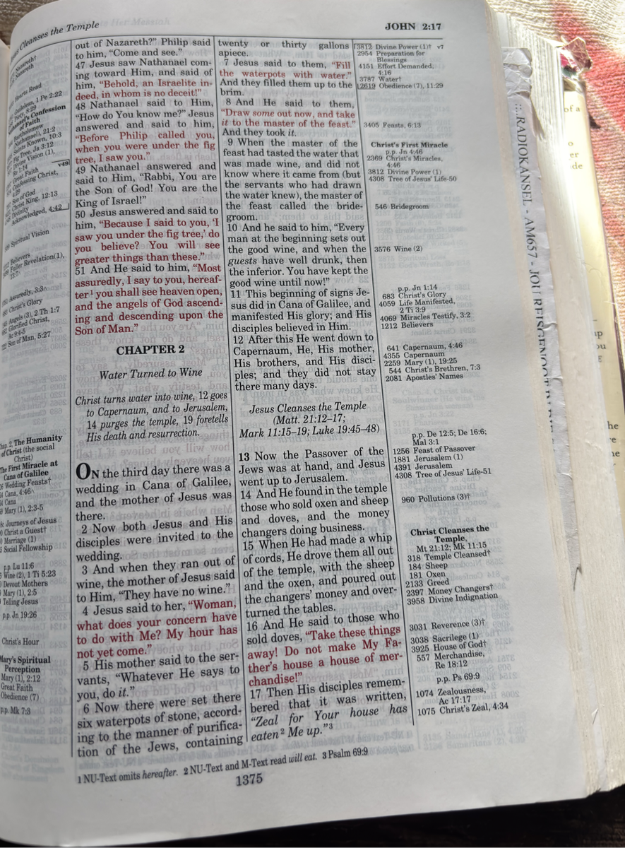 Study Bible Thompson Chain Reference NKJV
