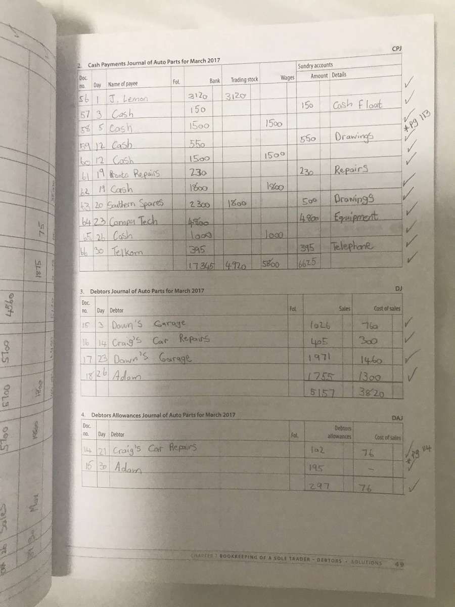Grade 10 Accounting workbook Study & Master