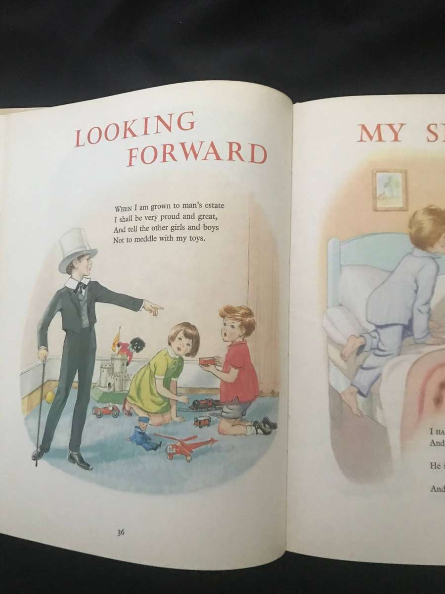 Children books x 4 and A Child Garden verses