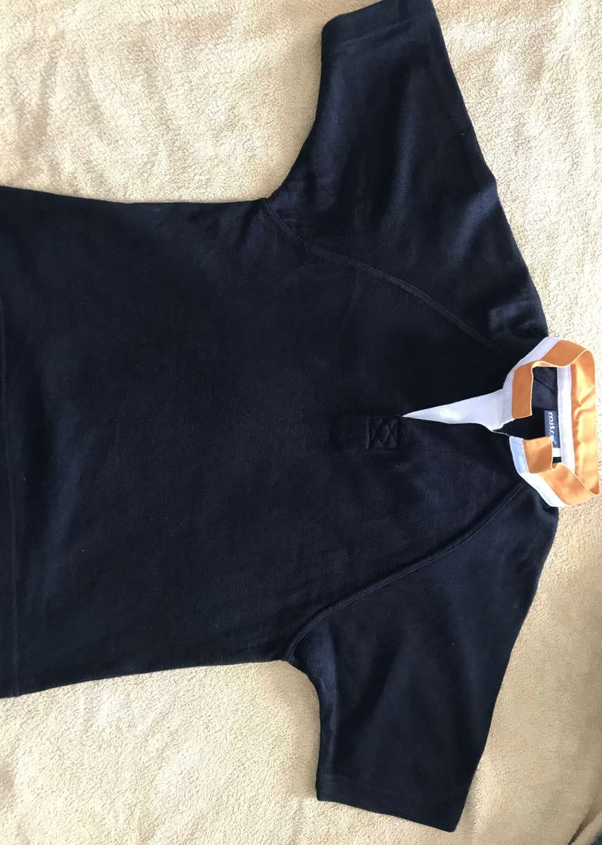 Old School Rugby Jersey size 34 Black  No. 1 Boland Landbou