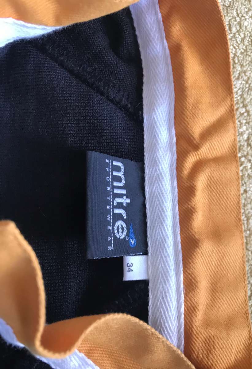 Old School Rugby Jersey size 34 Black  No. 1 Boland Landbou