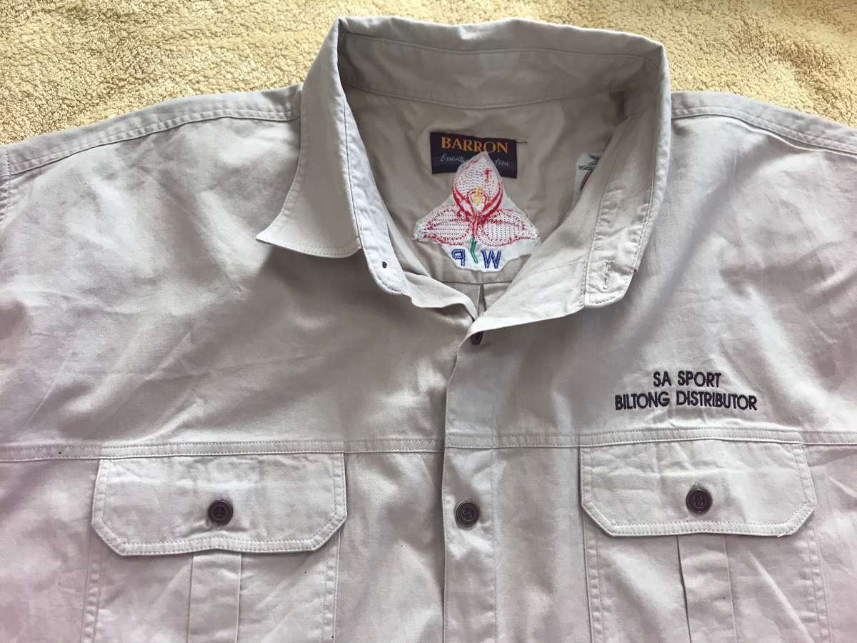 South-Africa Rugby Biltong shirt XL
