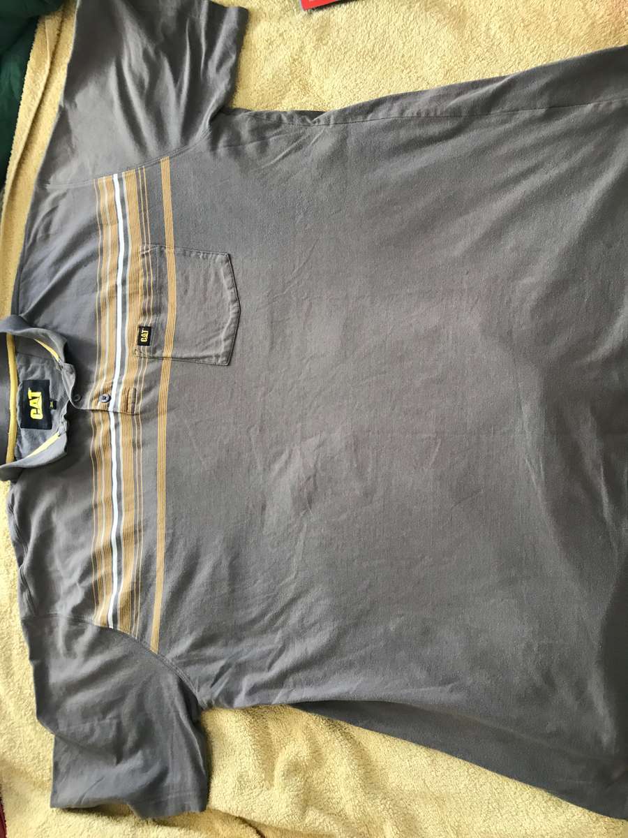 CAT short sleeve Polo shirt size 3XL