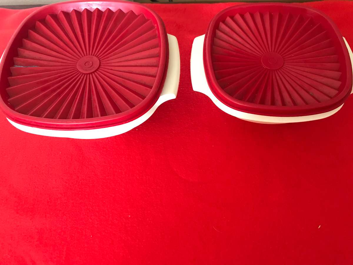 Tupperware Servalier Bowl Set of 2