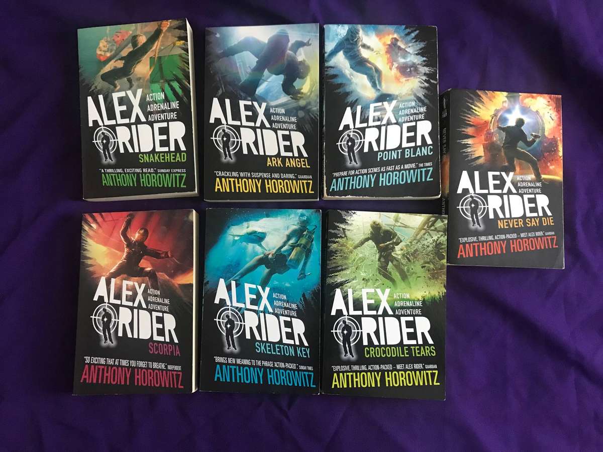 Lot 7  Anthony Horowitz Adventure novels