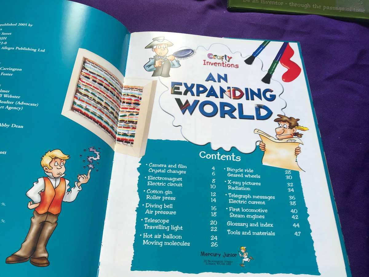 Crafty Inventions x 3 Hardcover Books