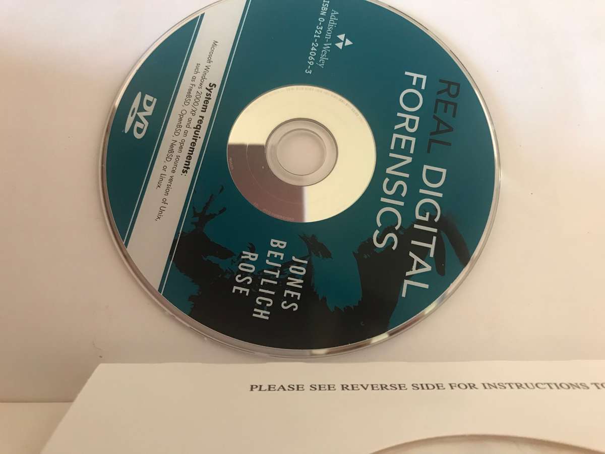 Real Digital Forensics: Computer Security and Incident INCLUDE CD Response Keith J Jones