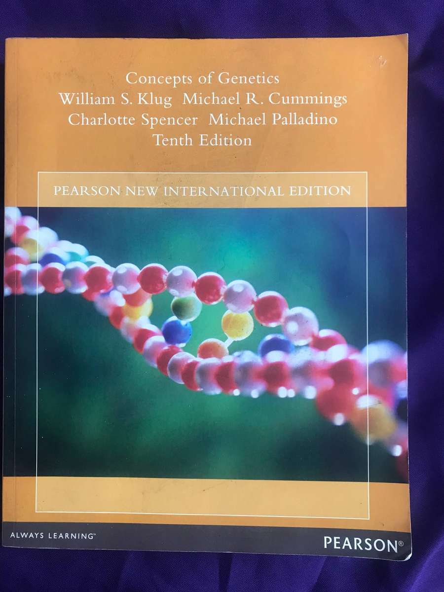 Concepts of Genetics: 10th edition Pearson New International Edition - William S. Klug