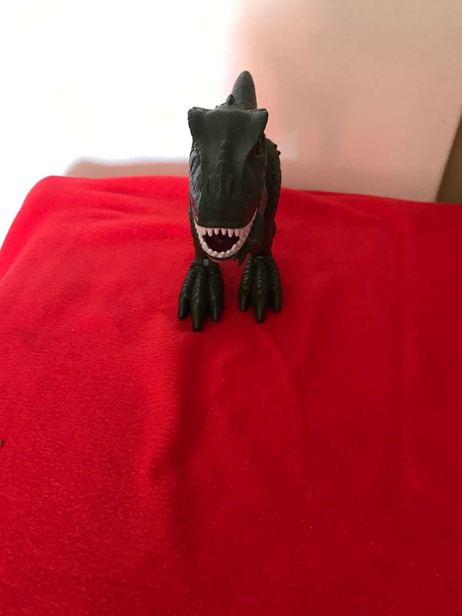 Robo Alive Walking Dinosaur T Rex Zuru Battery Powered Robotic Toy Green