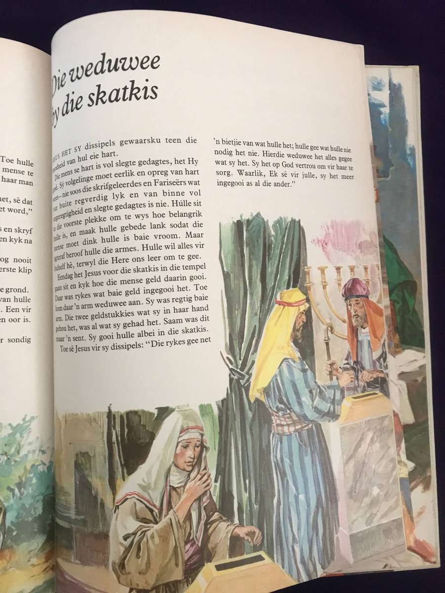 Die Bybel vir kinders illustrasies volkleur