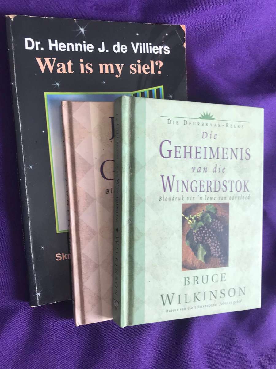 Christelike boeke x 3