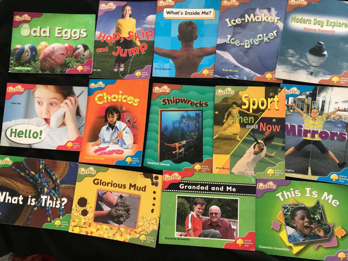 Oxford Reading Tree Fireflies booklets x 14