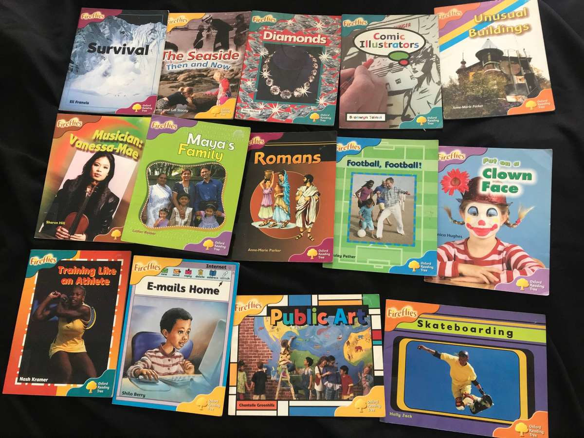 Oxford Reading Tree Fireflies x 14 booklets