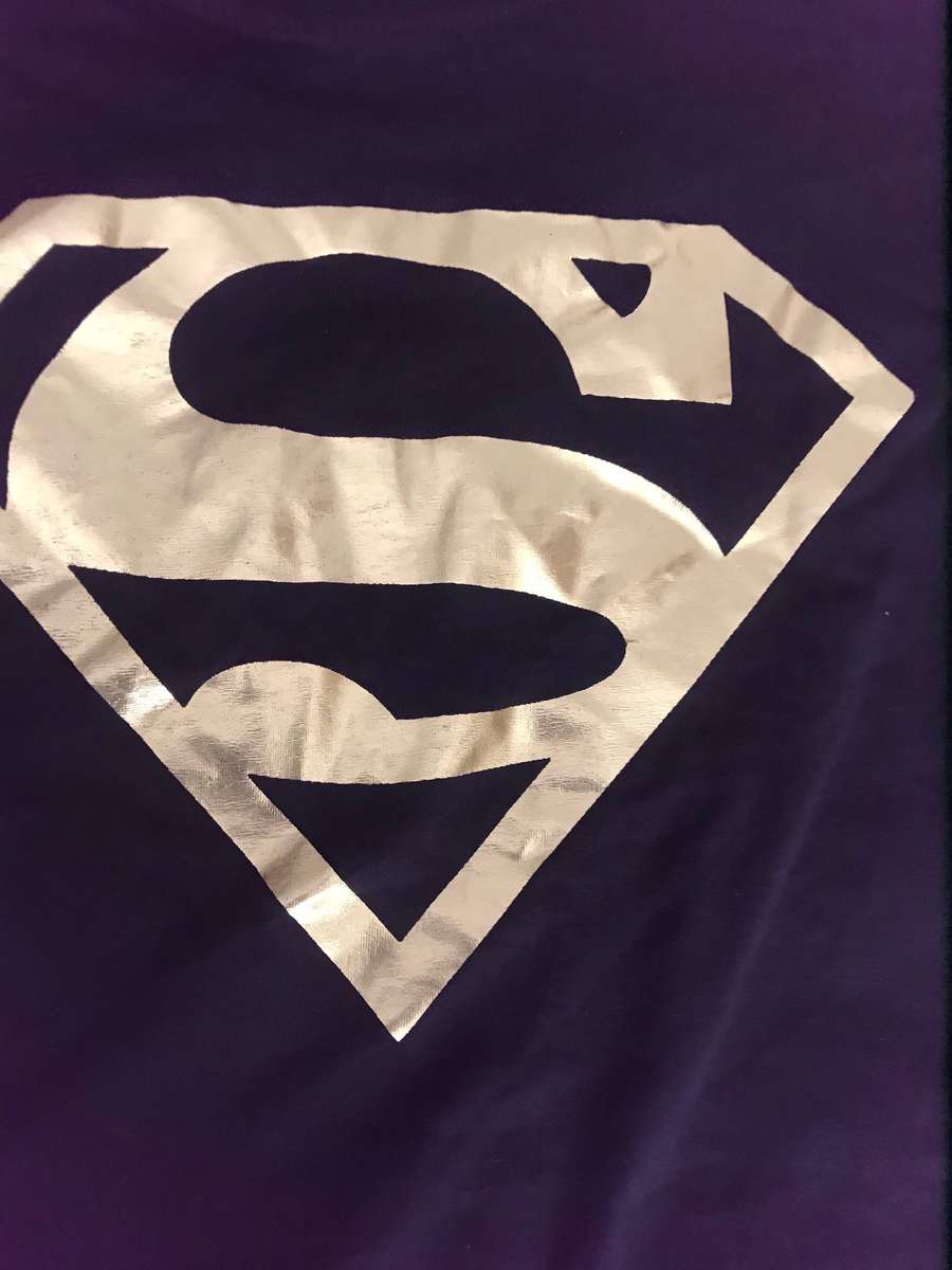 10 XL Superman black short t-shirt