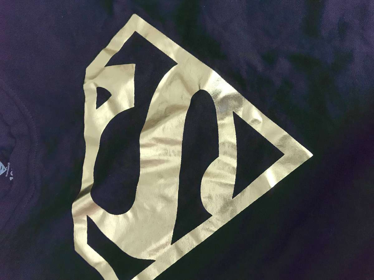 10 XL Superman black short t-shirt