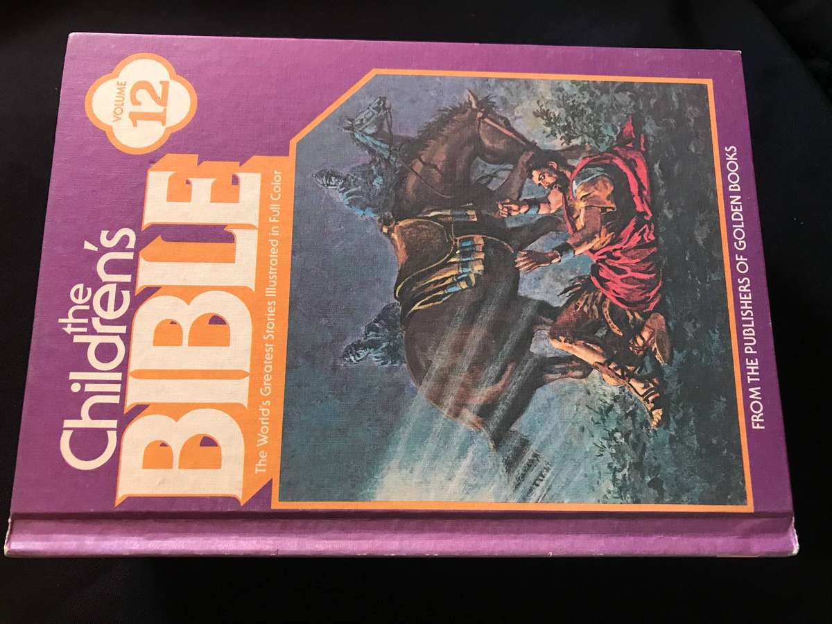 Vintage The Children's Bible Books 10 Volume Set Hardcover