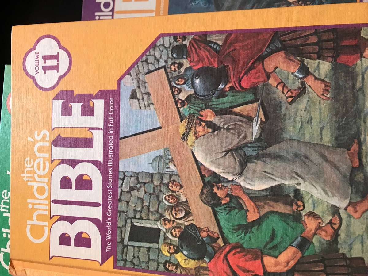 Vintage The Children's Bible Books 10 Volume Set Hardcover