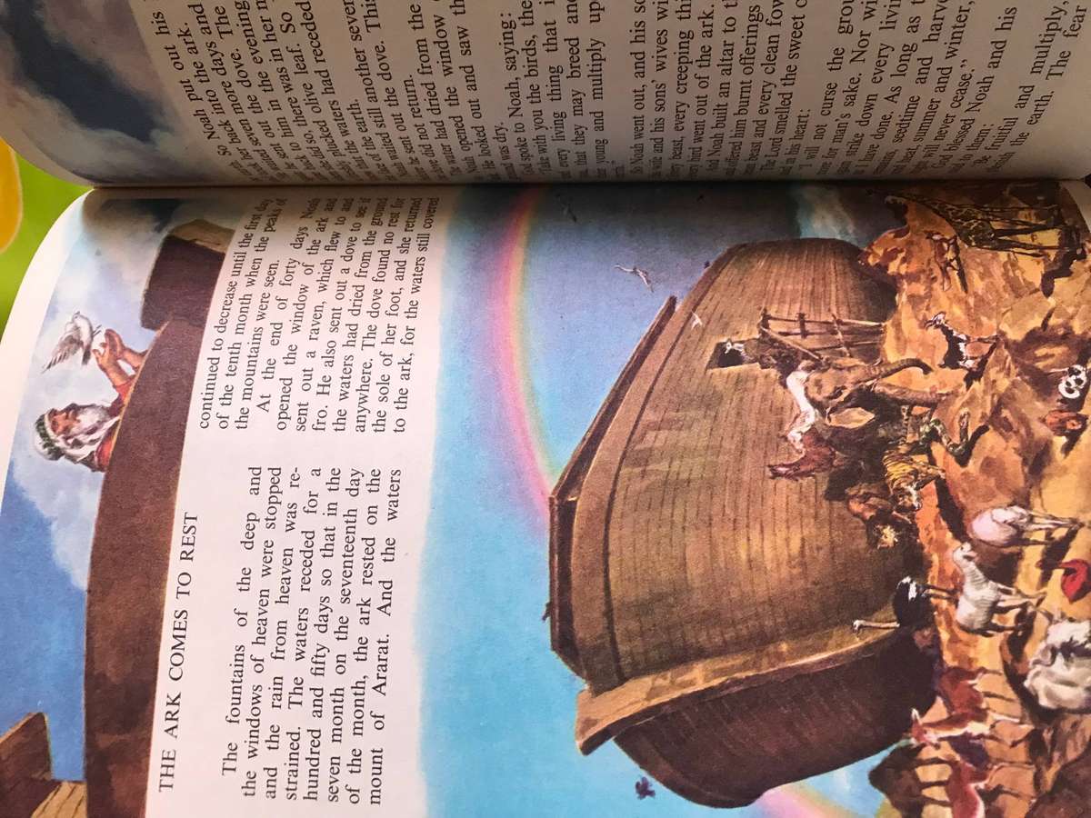 Vintage The Children's Bible Books 10 Volume Set Hardcover