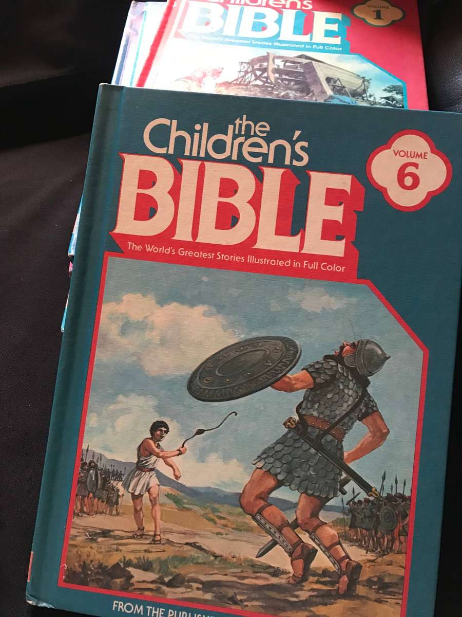 Vintage The Children's Bible Books 10 Volume Set Hardcover
