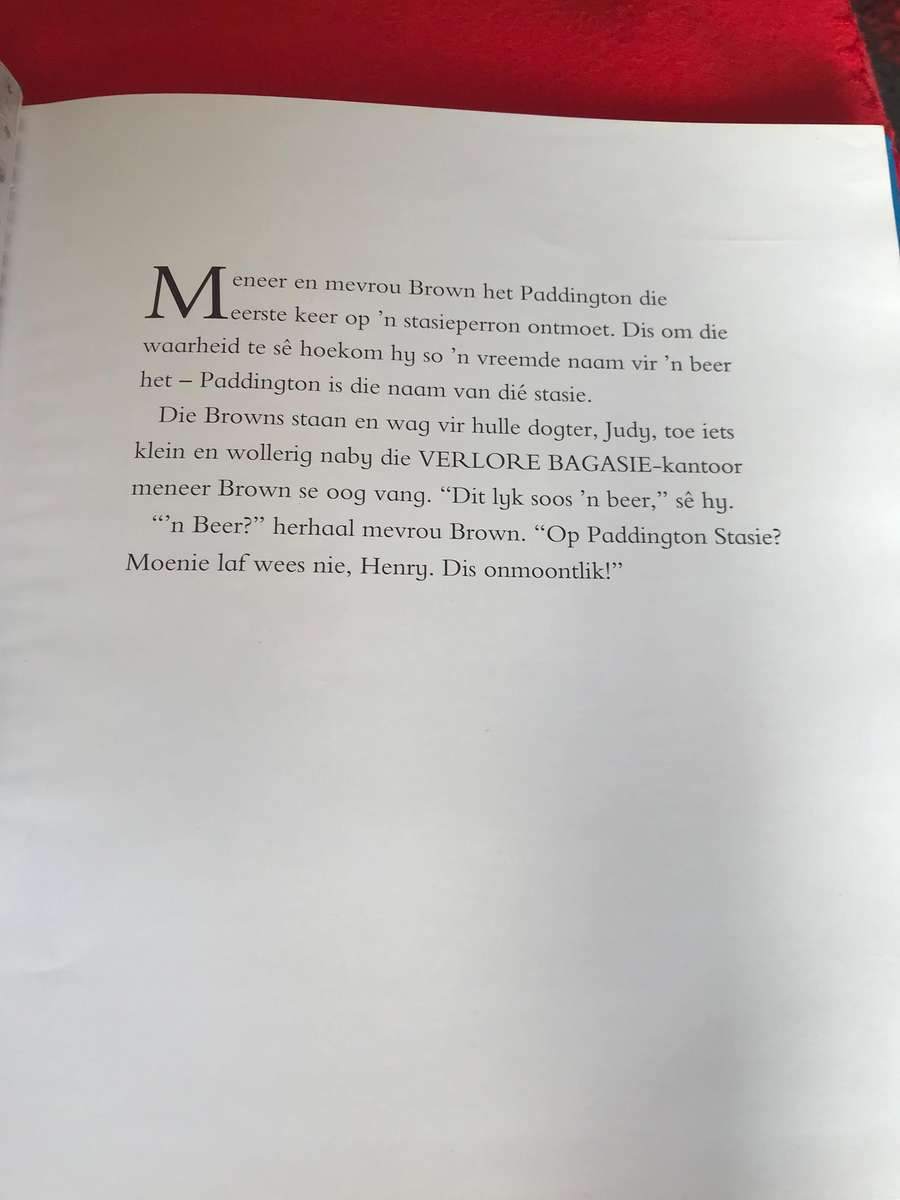 Paddington (Afrikaans boek)