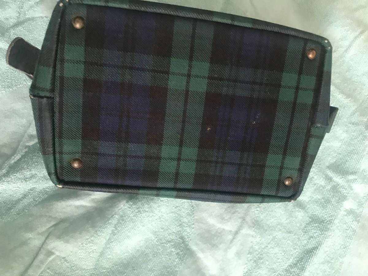 Vintage men toiletry bag
