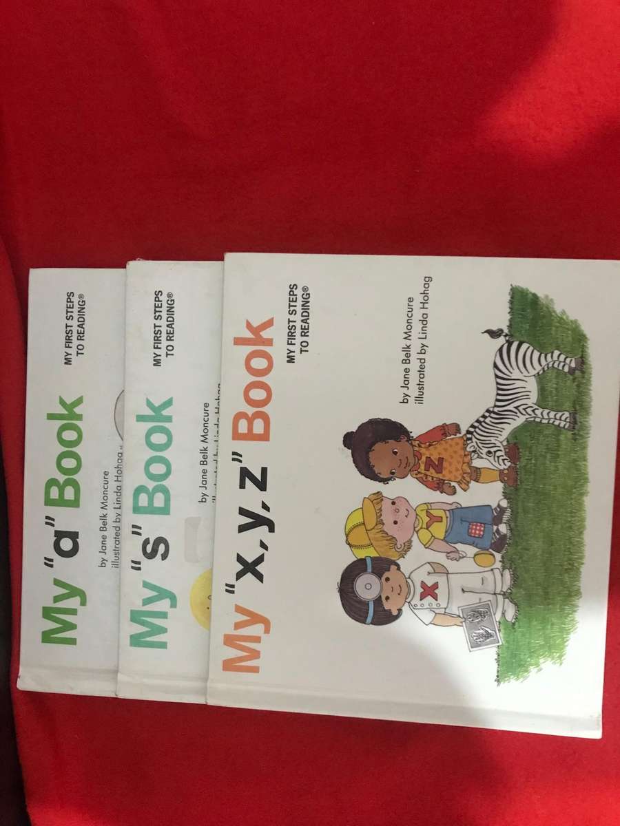 My first steps to reading by Moncure Lot 3 books
