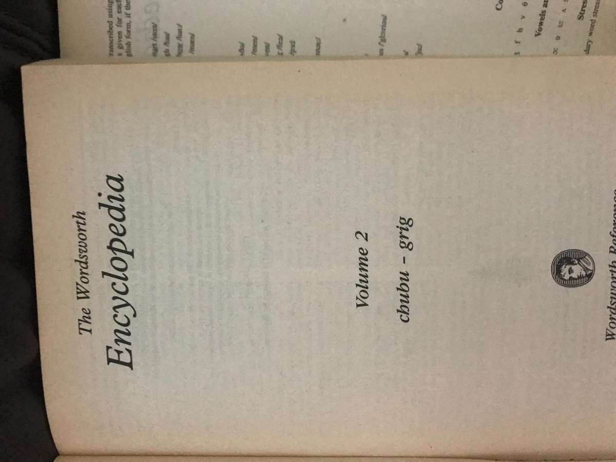 The Wordsworth Encyclopedia (5 volume) 1995