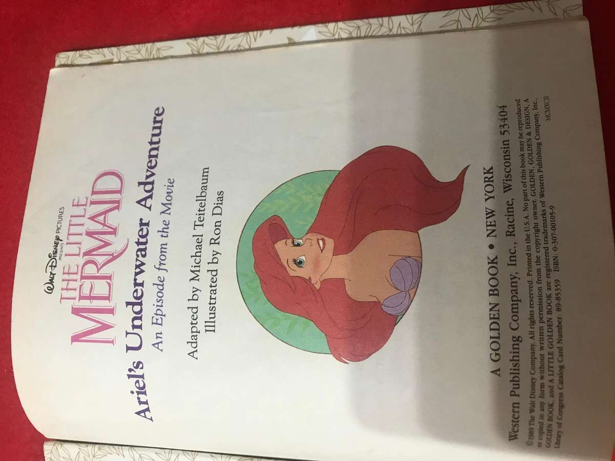 Walt Disney a Little Golden Book x 4