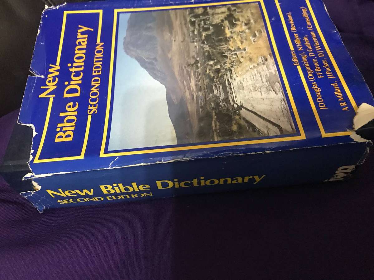 New Bible Dictionary Second edition 1982 by J.D. Douglas hardcover