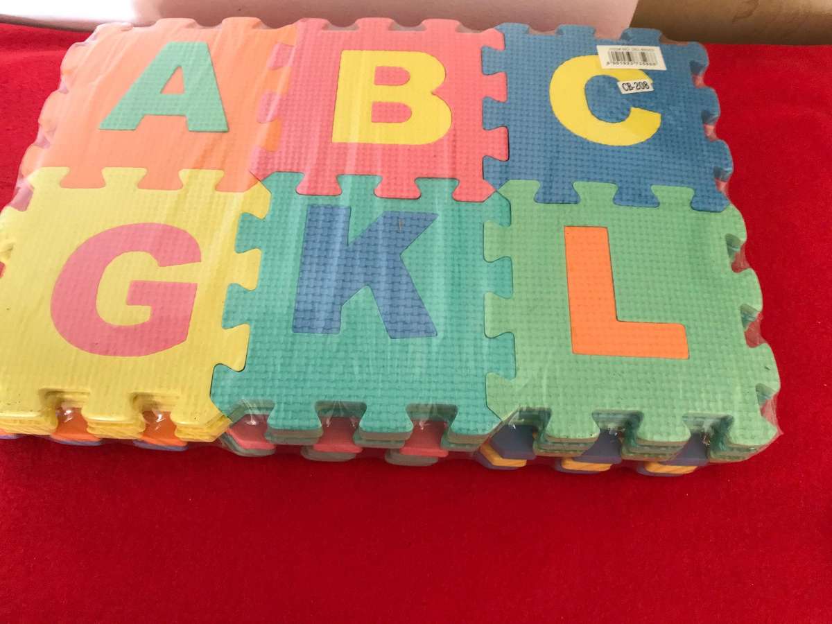 Alpha puzzle foam Mat,NEW, Kids can Learn & Play. Crawling Baby, Classroom, Toddler, Kids,