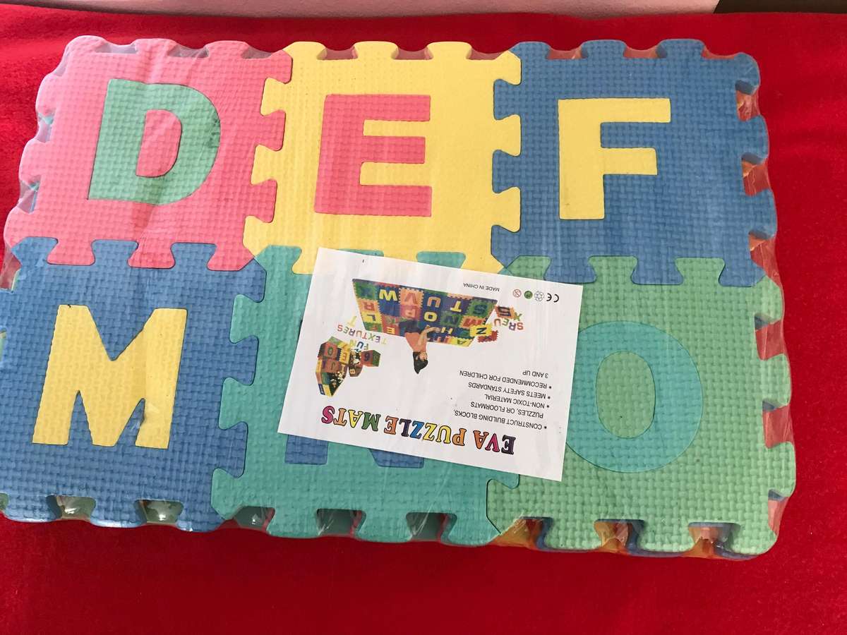 Alpha puzzle foam Mat,NEW, Kids can Learn & Play. Crawling Baby, Classroom, Toddler, Kids,