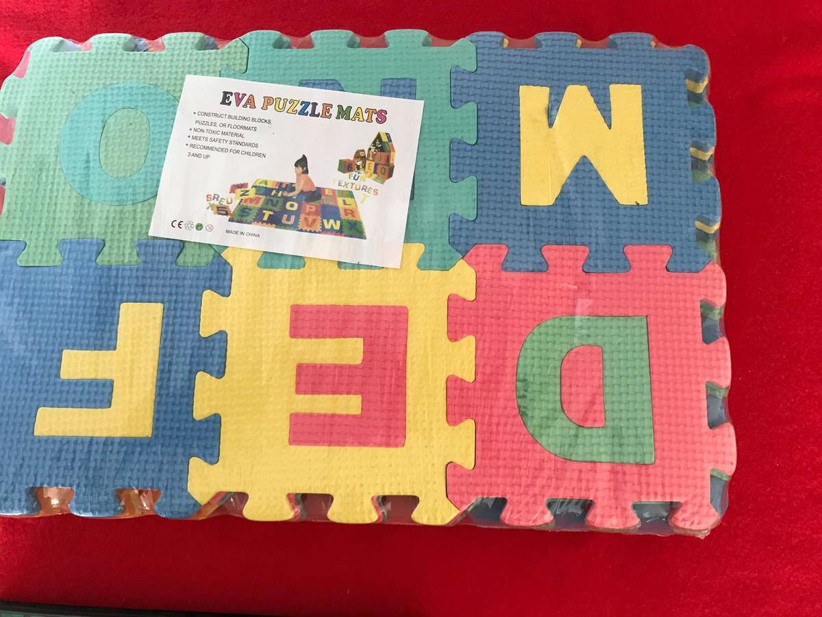 Alpha puzzle foam Mat,NEW, Kids can Learn & Play. Crawling Baby, Classroom, Toddler, Kids,