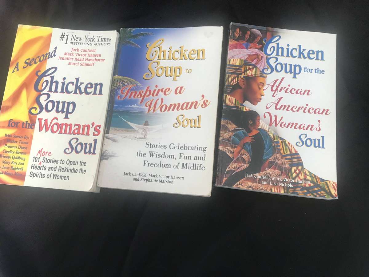 Chicken Soup x 3 books for womans soul